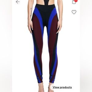 MUGLER SPIRAL PANTS! Sold out everywhere